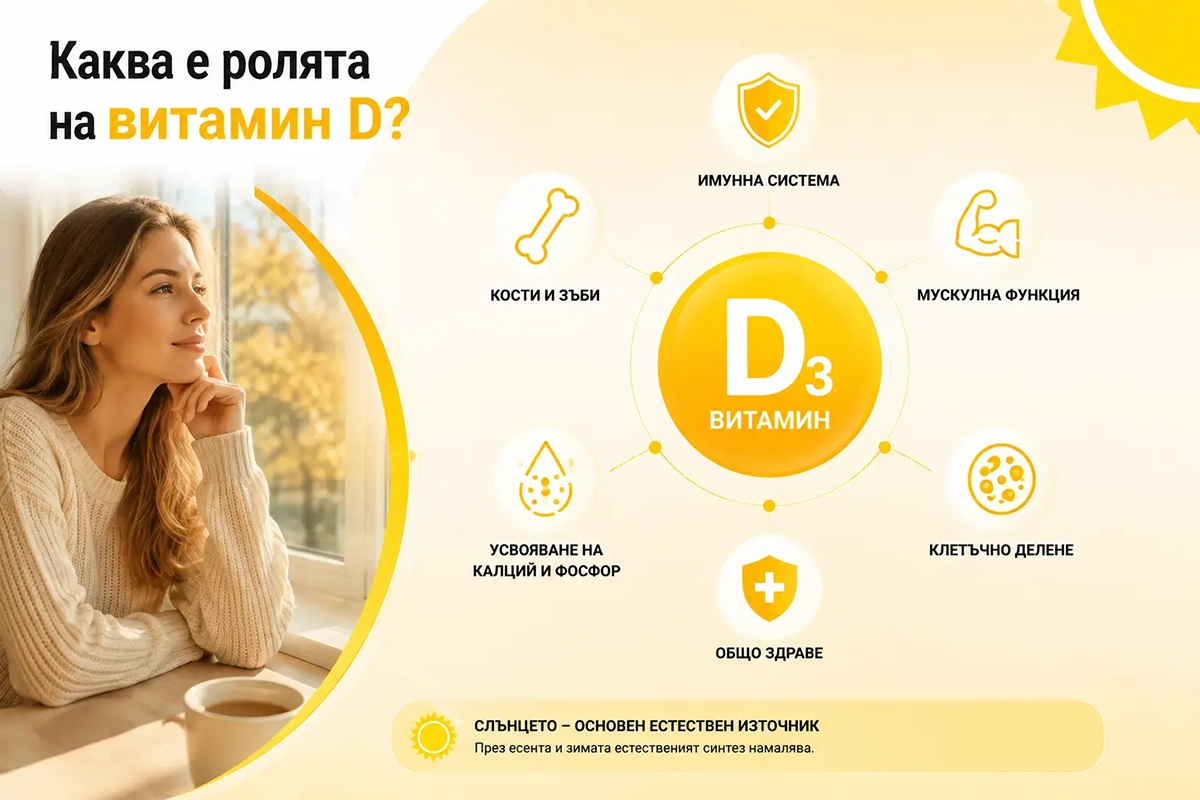 ролите на витамин D
